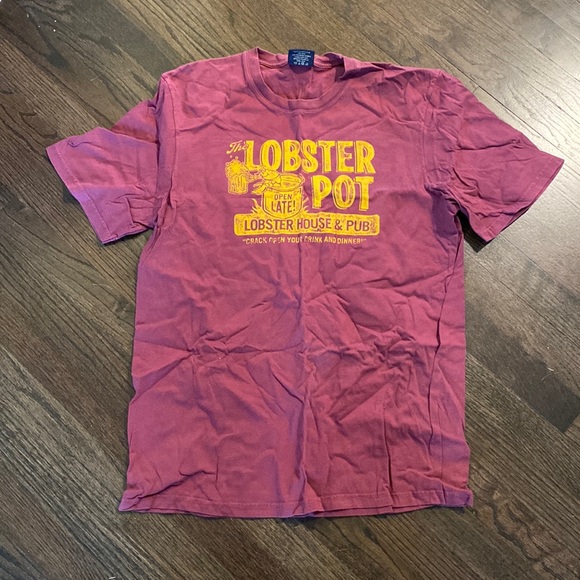 American Eagle Outfitters Other - American Eagle Red Burgundy Medium M Long Sleeve T Shirt Vintage EUC